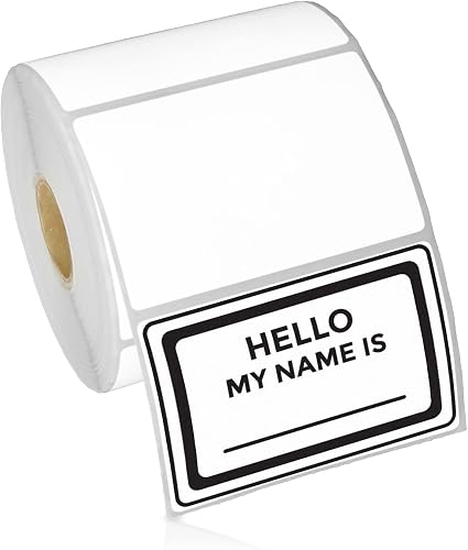 3x2 direct thermal labels 1 inch core Zebra compatible