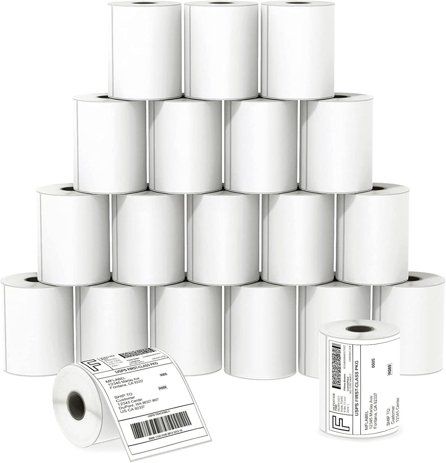 4x6 thermal shipping labels bulk rolls Zebra compatible