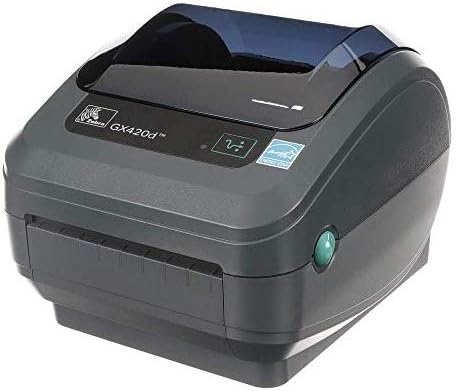 Zebra GX420d direct thermal barcode printer