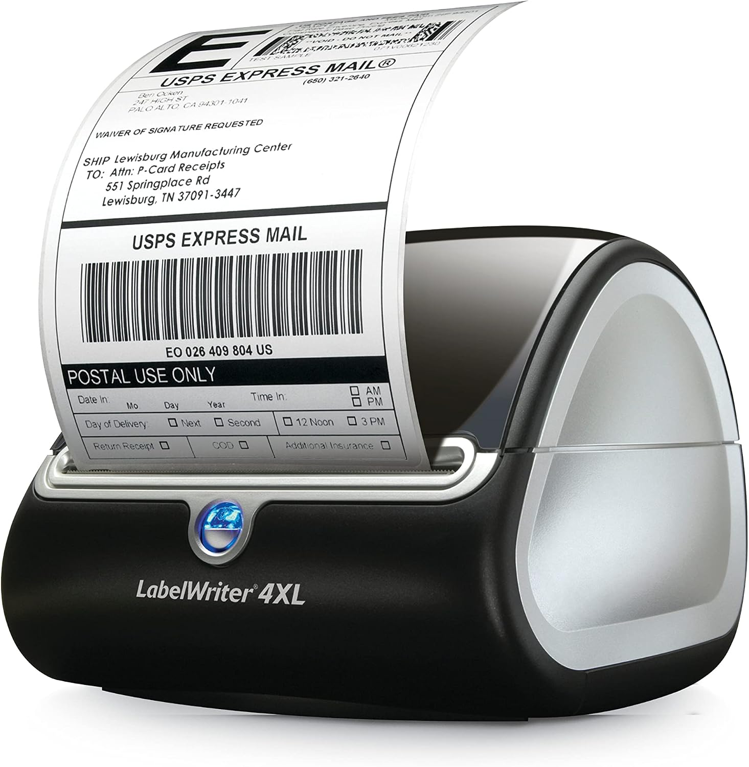 DYMO LabelWriter 4XL, the LabelWriter that can take a 4x6 roll