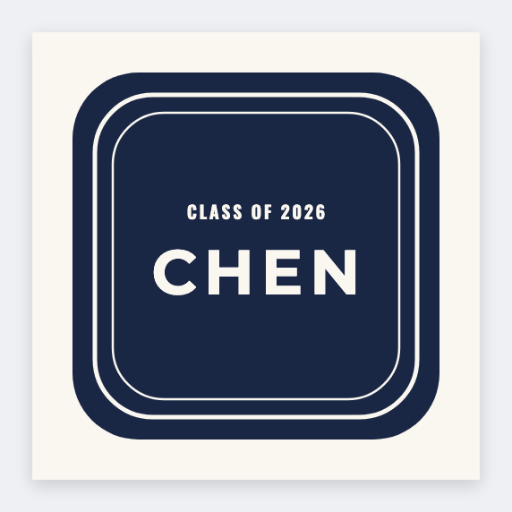 Graduation class seal