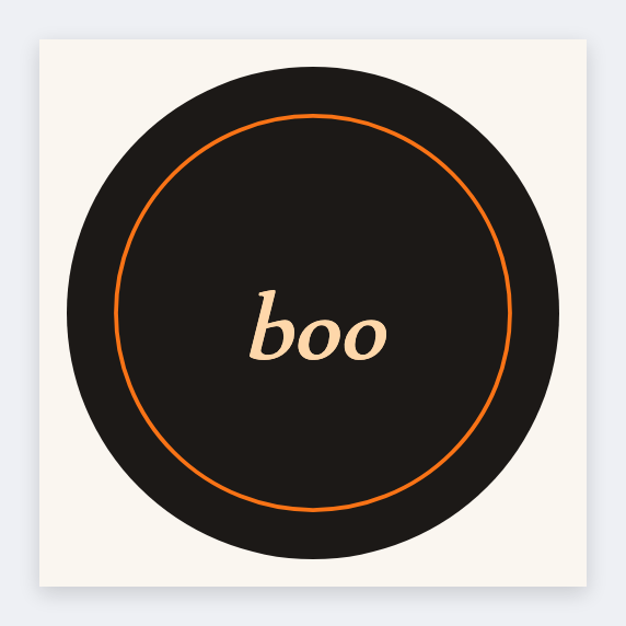 Halloween favor seal