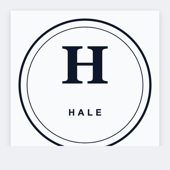 monogram seal sample from the free label maker