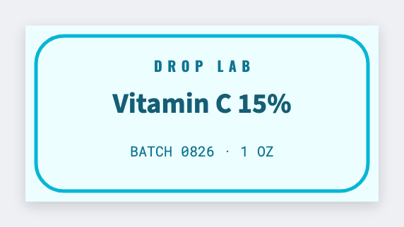 Serum sample from the free label maker