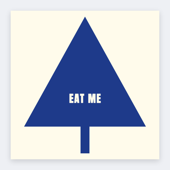 Triangle topper